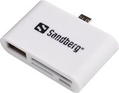 Sandberg OTG Card Reader geheugenkaartlezer