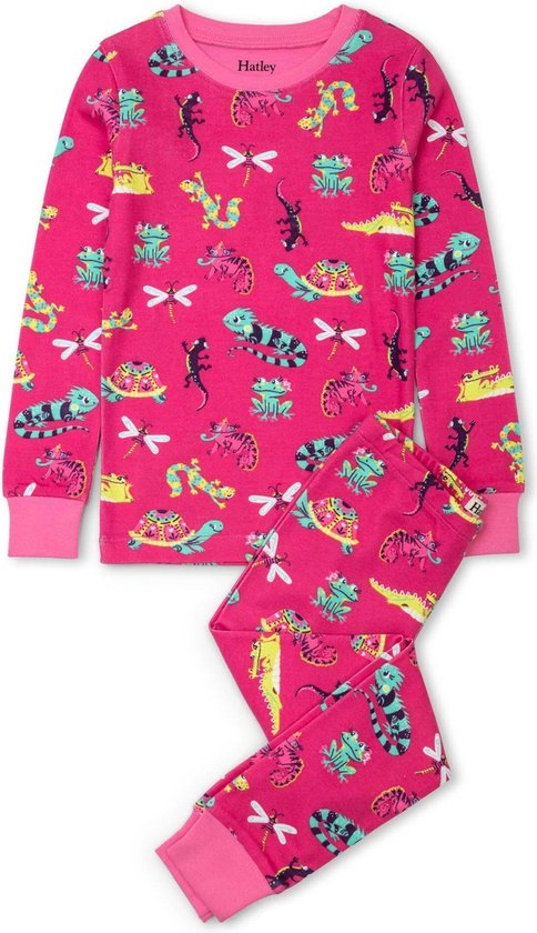 Hatley pyjama meisje Adorable Reptiles 134-140 | bol.com