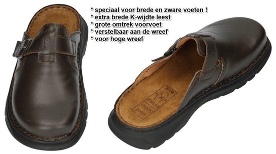Josef Seibel -Heren - bruin donker pantoffel/slippers - 40 | bol.com