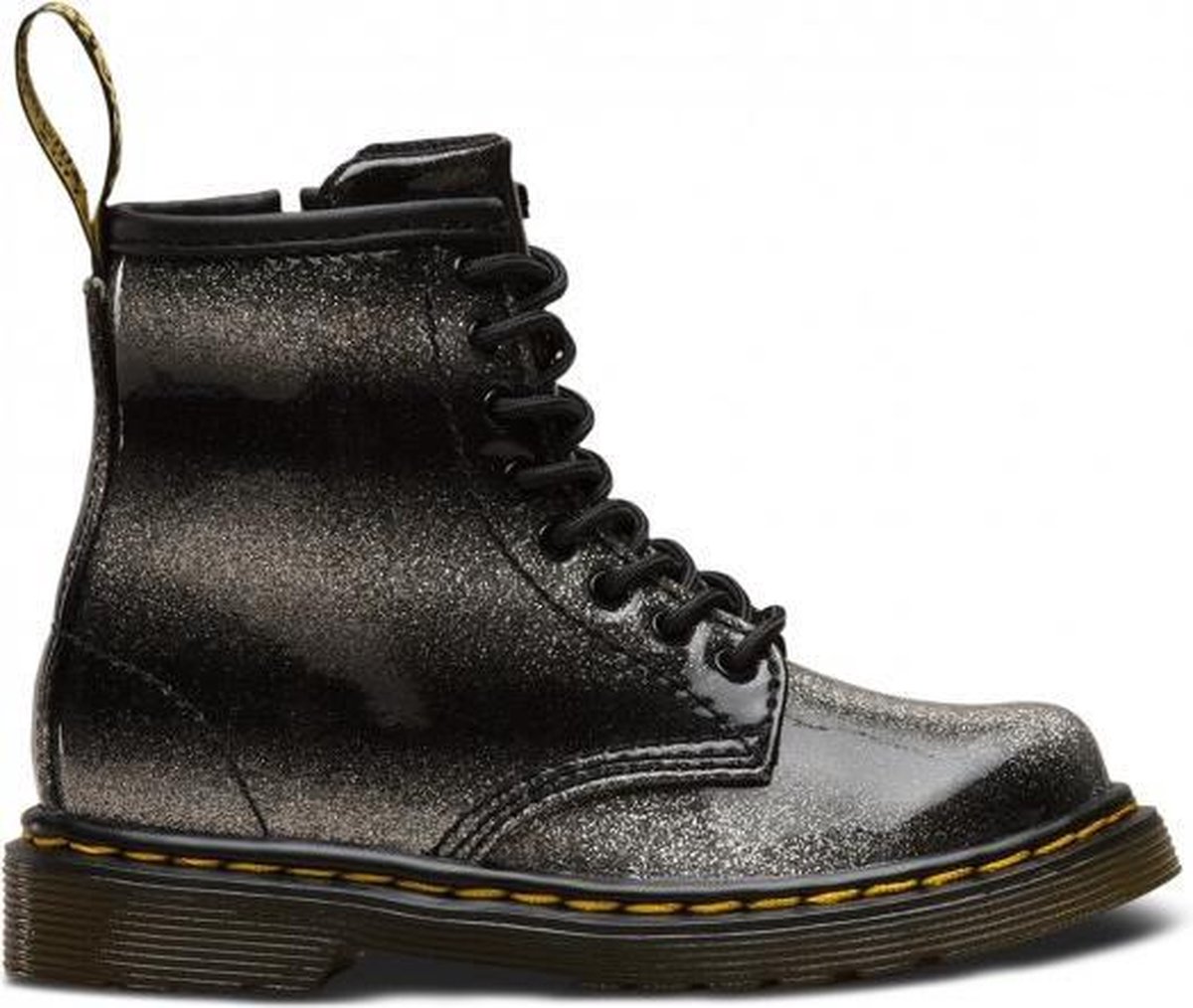 Dr. Martens Boots Ombre Glitter - Zwart/Grijs - Meisjes - Maat 22 | bol.com