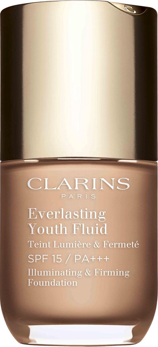 Clarins Everlasting Youth Fluid Illuminating & Firming Foundation - 107 Beige - Foundation - 30 ml