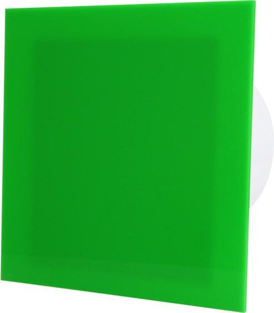 Cata E-100 GBTH badkamer ventilator met timer & vochtsensor 4W/8W 100mm zwart kopen