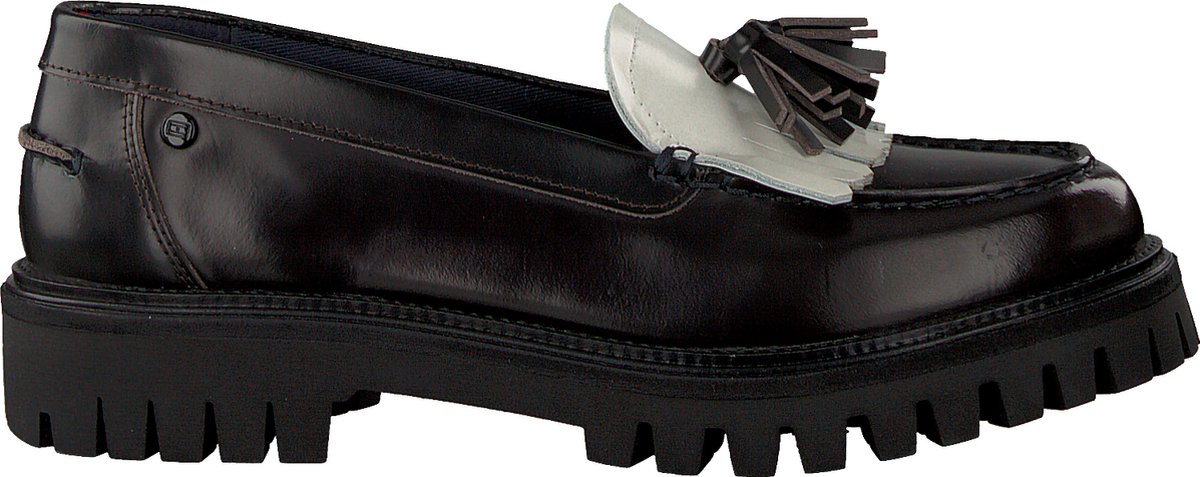 Tommy Hilfiger Dames Loafers Iconic Polished - Bruin - Maat 38 | bol.com