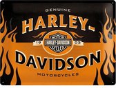 Wandbord - Harley Davidson Logo 1903 - 30x40 cm