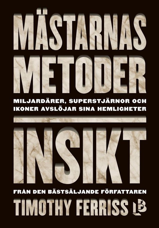 Mästarnas metoder 3 - Mästarnas metoder: Insikt - cover