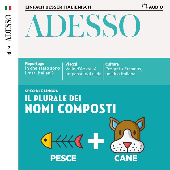 Italienisch lernen Audio - Der Plural der Komposita - cover