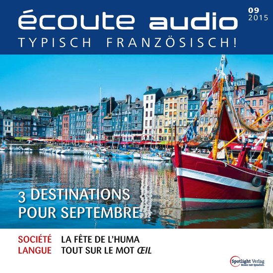 Französisch lernen Audio - 3 Reiseziele für September - cover