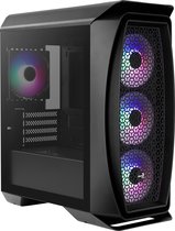 ATX Mini-tower Box Case Aerocool Mini Frost Black