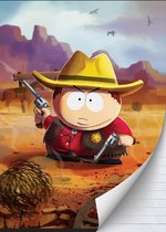 Southpark schrift - A4 - lijn "cowboy"