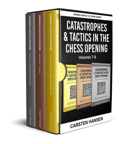 Winning Quickly at Chess Box Sets 3 - Catastrophes & Tactics ... - cover