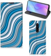 Xiaomi Mi 9T Pro Hoesje met Magneet Waves Blue