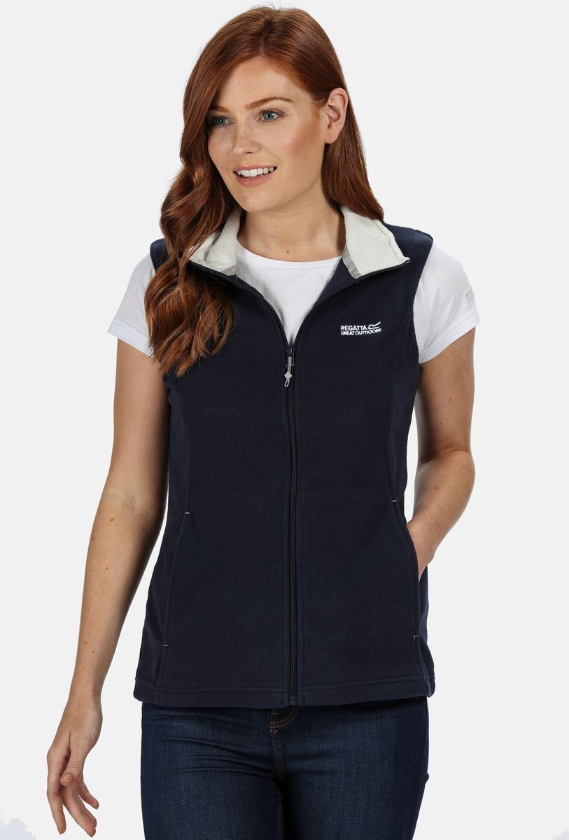 Bodywarmer Hiking Dames Waterdicht Ademend Lichtgewicht