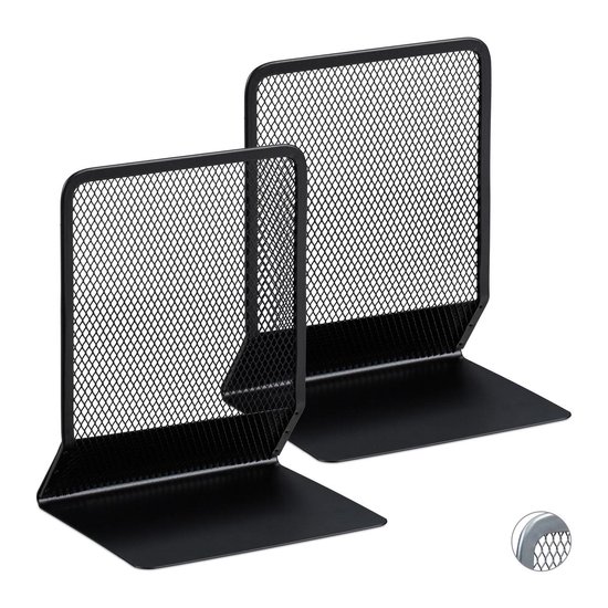 I-TOTAL® - Leuke boekenstandaard van metaal, boekensteunen/boekensteunen voor rek/tafel (Reading Man