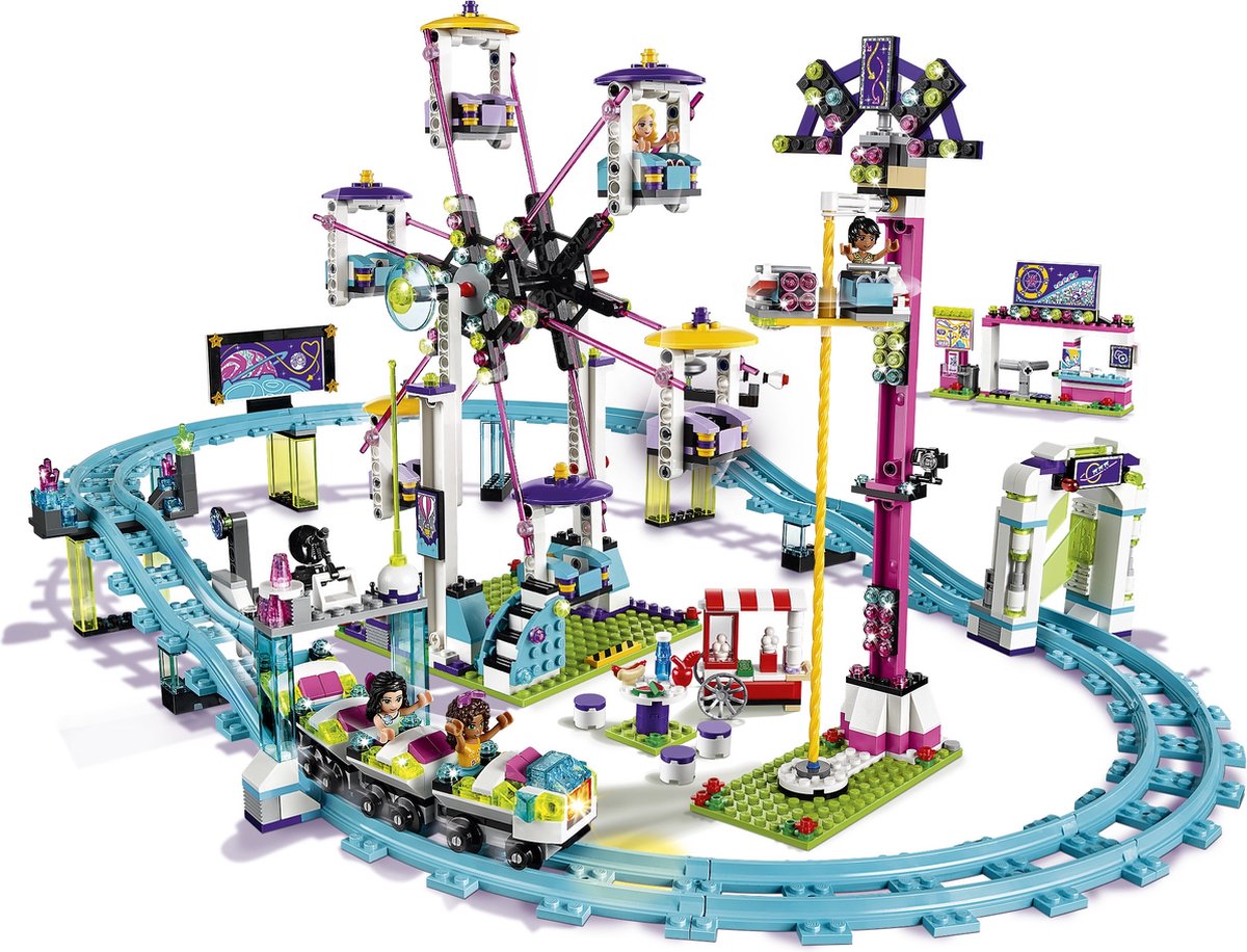 replica Fabriek Omgeving LEGO Friends Pretpark achtbaan - 41130 | bol.com