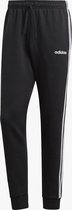 adidas Essentials 3S T Pant Fleece Heren Broek - Black/White - Maat M