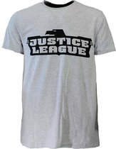 Justice League T-shirt Grijs/Zwart - Official Merchandise