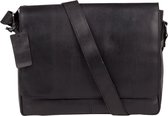 Burkely Vintage Juul Messenger Bag - Schoudertas - Zwart