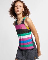 Nike Court Dri-Fit tanktop dames roze/zwart/wit