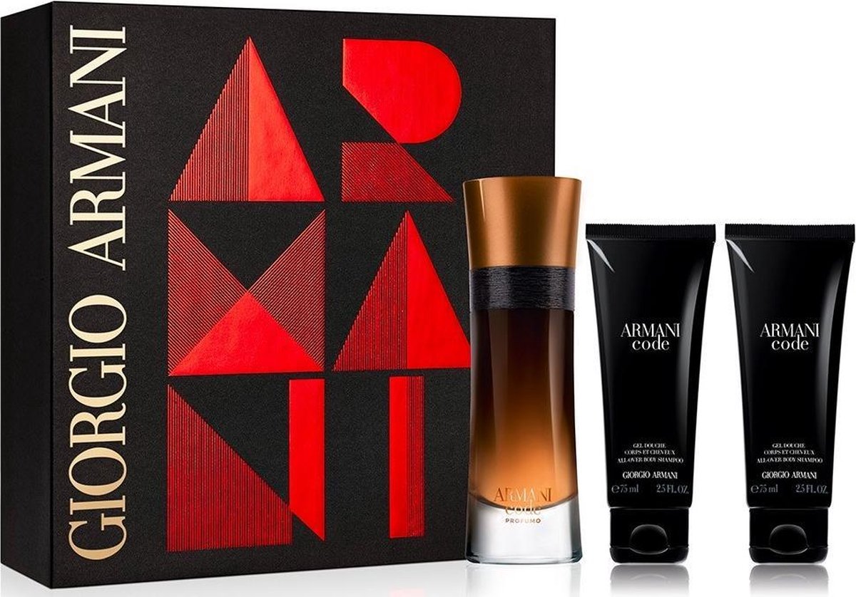armani black code gift set