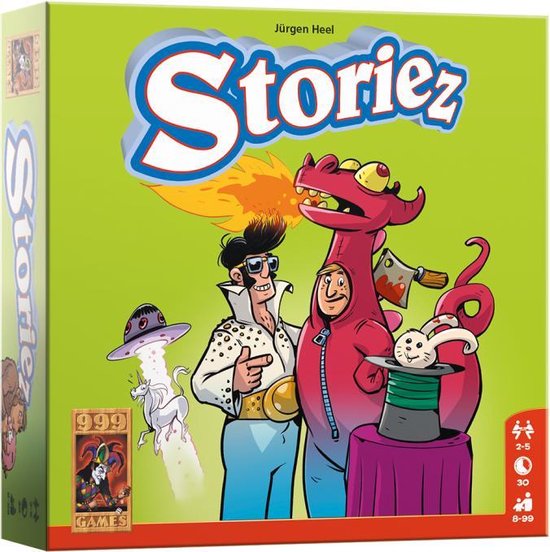 Thumbnail van een extra afbeelding van het spel Storiez Kaartspel