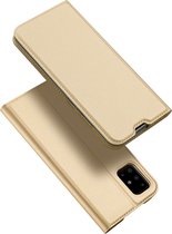 Samsung Galaxy A71 hoesje - Dux Ducis Skin Pro Book Case - Goud