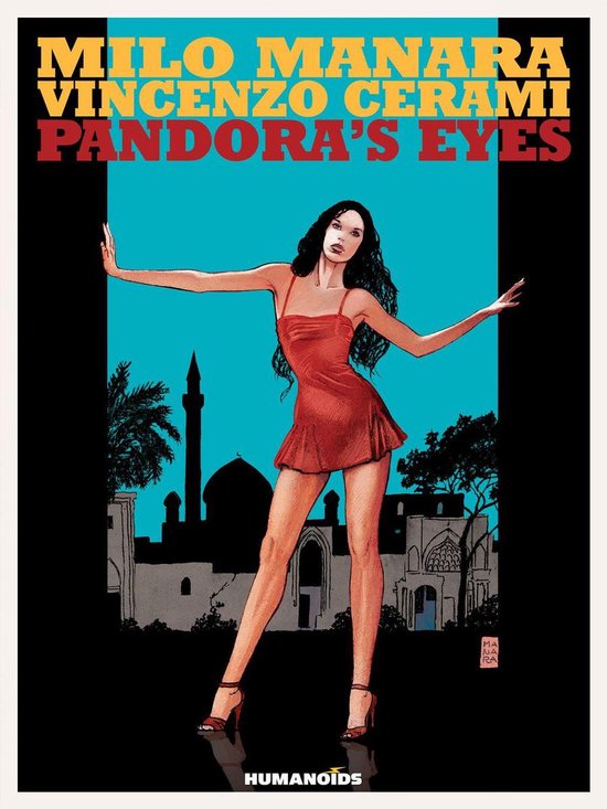Milo Manara's Pandora's Eyes - Milo Manara's Pandora's Eyes - cover