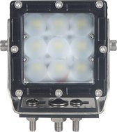 LED-werklamp, vierkant 9 LEDs 45 Watt