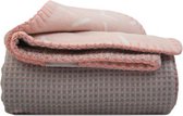 Lodger Babydeken - Dreamer Honeycomb - Roze - 110x140 cm