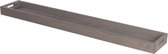 Plateaus - Wooden Rectangle Tray Grey 118x18x4.8cm