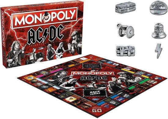 Thumbnail van een extra afbeelding van het spel Monopoly ACDC - Engelstalig Bordspel