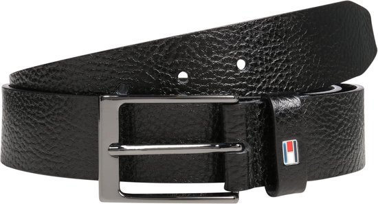 Tommy Hilfiger riem layton pebble leather 3.5 Zwart-85 | bol.com