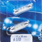 Buislampjes LED in set van twee stuks 12V Super helder licht.