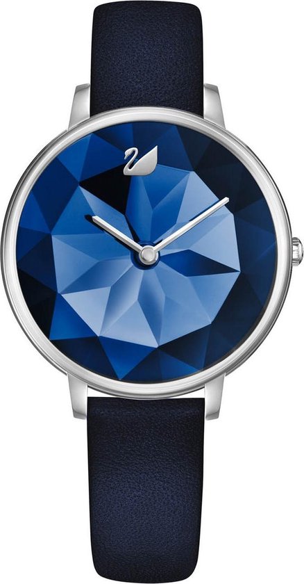 Swarovski Crystal Montana horloge - Blauw | bol.com