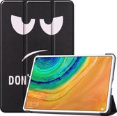 Huawei MatePad Pro 10.8 Tri-Fold Book Case - Don't Touch Me