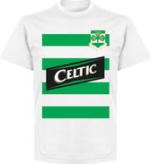 Celtic Team T-Shirt - Wit  - L