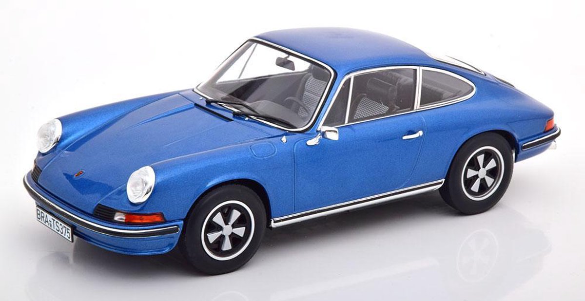 Porsche 901 911S 2.4 Coupe 1973 Blue NOREV 1:18 NV187641 Model
