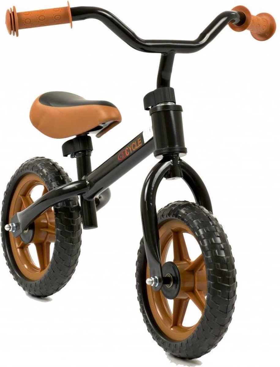 2Cycle Loopfiets - Zwart-Bruin — afbeelding 4