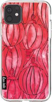 Casetastic Apple iPhone 11 Hoesje - Softcover Hoesje met Design - Red Lanterns Print