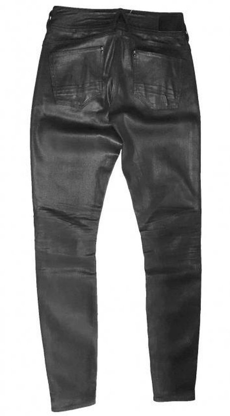 G-star lynn mid skinny coated black jeans valt kleiner - Maat W30-L30 |  bol.com
