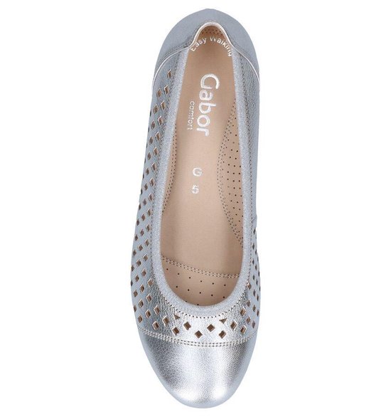 bol.com | Gabor 22.642.81 ballerina's zilver