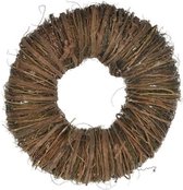 Kransen - Twig Wreath 30x10cm Natural