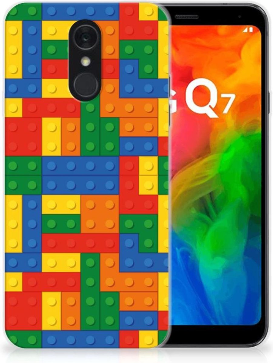 TPU Hoesje voor LG Q7 TPU bumper Blokken