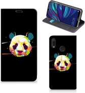 Huawei Y7 hoesje Y7 Pro (2019) Magnet Case Panda Color