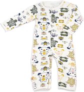 Frogs and Dogs - Combishort Friends Off - Wit - Taille 68 - Garçons, Filles