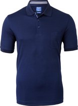 OLYMP modern fit poloshirt - active dry - nachtblauw -  Maat: S