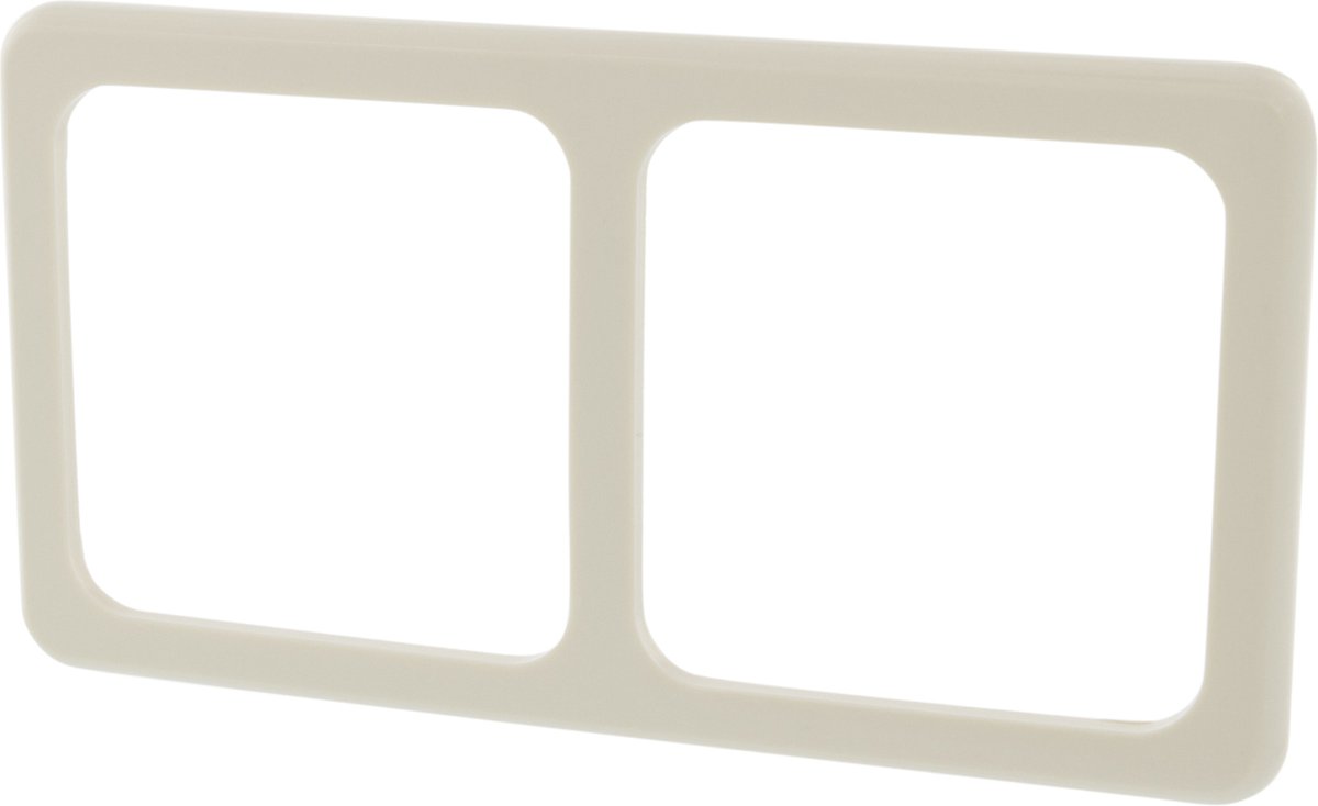 Peha Standard afdekraam – inbouw – 2–voudig – crème – 10 stuks