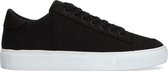 HUB Tournament-m Lage sneakers - Leren Sneaker - Heren - Zwart - Maat 43