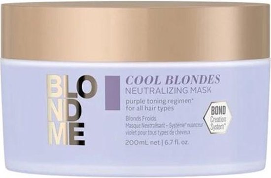 Haarmasker Blondme Cool Blondes Schwarzkopf (200 ml) | bol.com