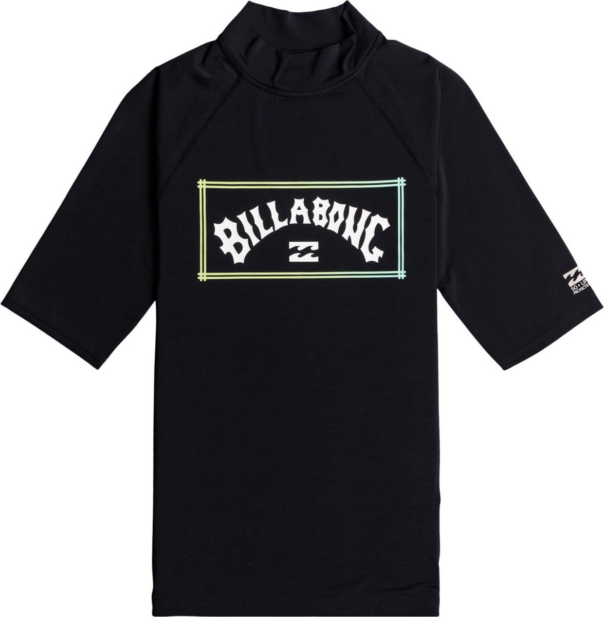 Billabong UV Zwemshirt voor heren Korte mouw Unity Zwart