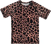 Beach & Bandits - UV Zwemshirt voor kinderen - Spotted Moray - Zwart - maat 92-98cm